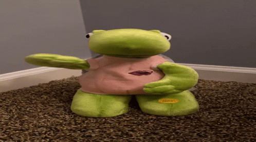 Stuffed Toy Turtle Dancing GIF
