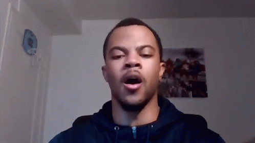 Stunned Carl Jones Shocked Eyes GIF