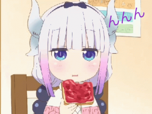Stunned Kanna Kamui GIF