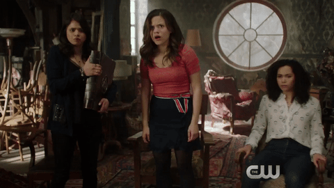 Stunned Vera Sisters New Charmed GIF