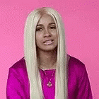 Stunning Cardi B Chewing GIF