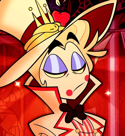 Stunning Lucifer Hazbin Hotel GIF