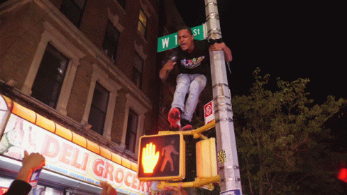 Sturdy Dance Move Of Man From Above GIF