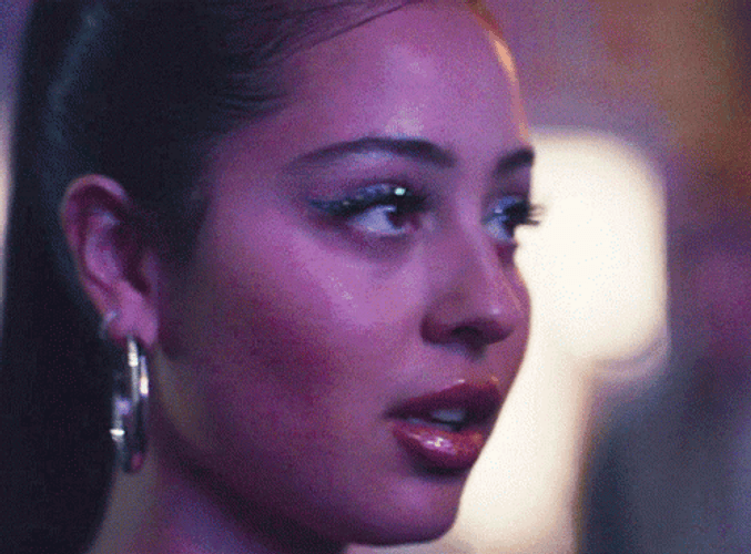 Stylish Maddy Perez Annoyed Reaction Euphoria GIF