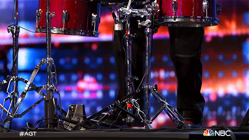 Stylish Pretty Woman Rimshot GIF