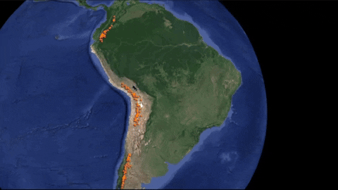 Subduction Geography Pangea GIF