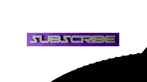 Subscribe Sign Next to Glowing Object