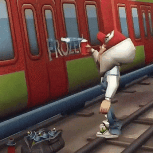 Subway Surfers Jake And Elsa GIF