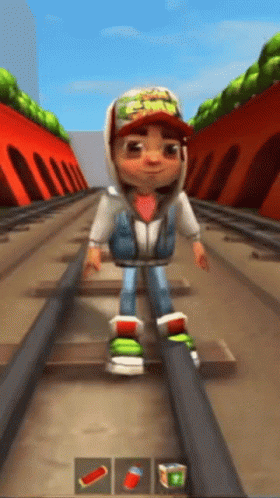 Subway Surfers Jake Dancing GIF