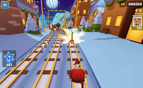 Subway Surfers Pogo Stick GIF