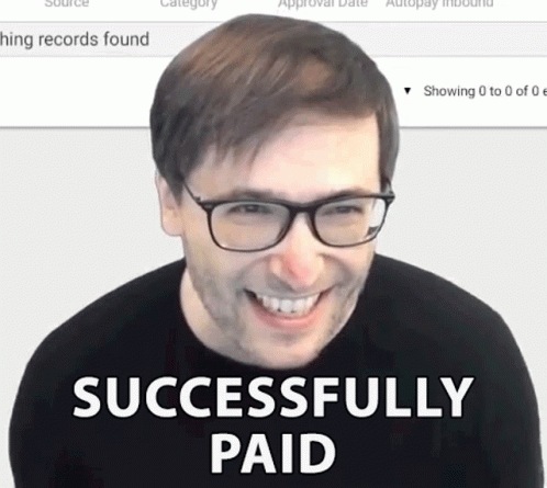 Successfully Paid In Full GIF