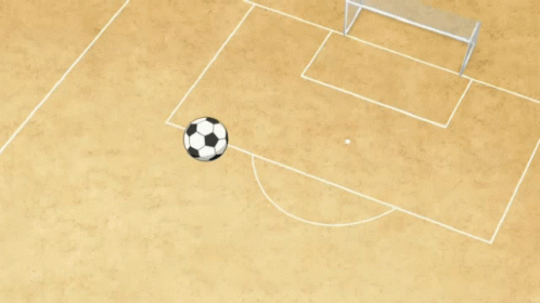 Sudden Appearance On Air Soccer Ball GIF