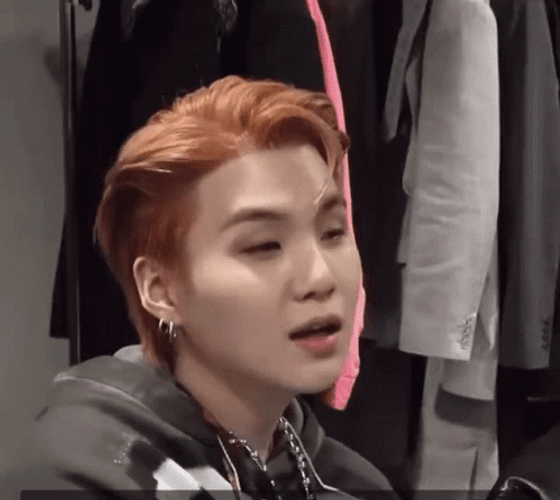 Suga Cute Smile While Smirking GIF