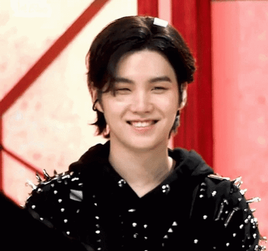 Suga Super Cute While Laughing GIF