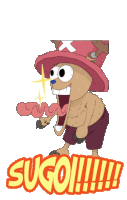 Sugoi Onepiece Sticker GIF