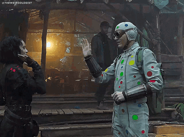 Suicide Squad2 Polkadot Man Gif GIF