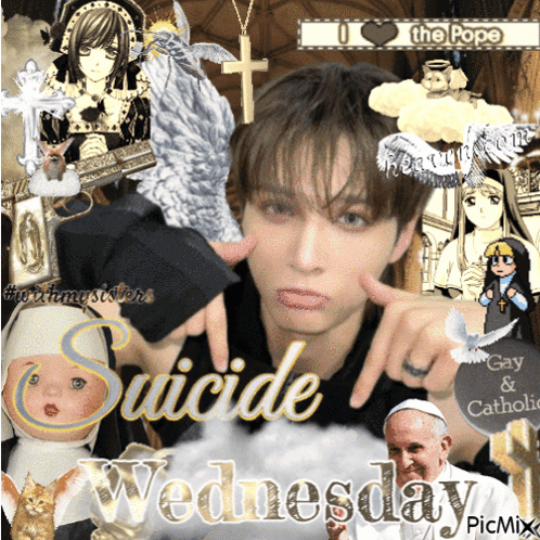 Suicide Wednesday Text GIF