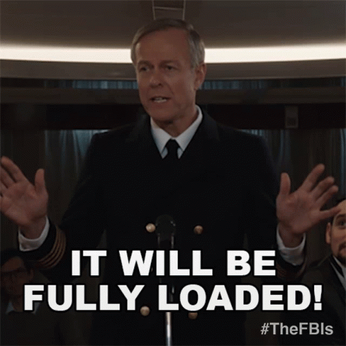 Suit And Tie Man At Mic: Fully Loaded GIF