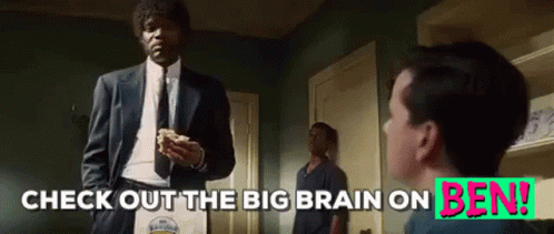 Suit Man Check Out Big Brain on Ben