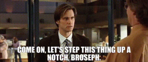 Suit Man Says Come On Let's Step Up