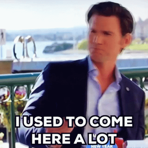 Suit Man Used To Come Here A Lot GIF