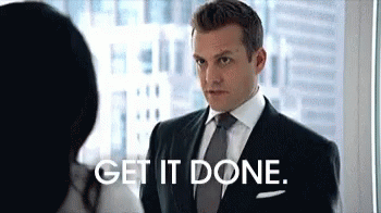 Suits Gabriel Macht Get It Done GIF