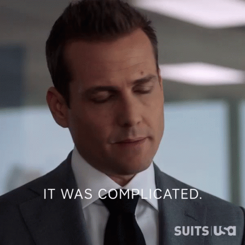 Suits Harvey Specter It Was Complicated GIF