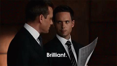 Suits Michael Ross Brilliant GIF