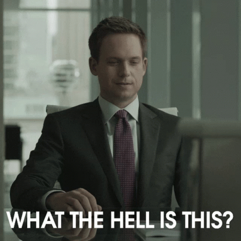 Suits What The Hell Is This Michael Ross GIF