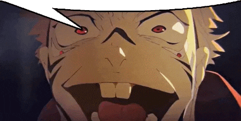 Sukuna Smile Quote Bubble Meme GIF