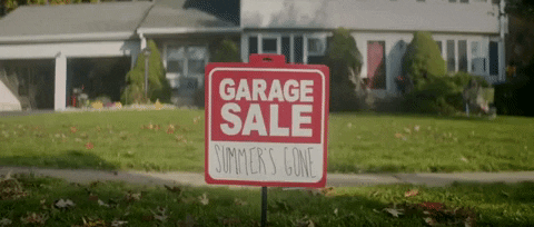 Summer And Its Gone Signage GIF