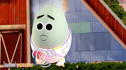 Summer August Future Chicken The Heat Is On GIF