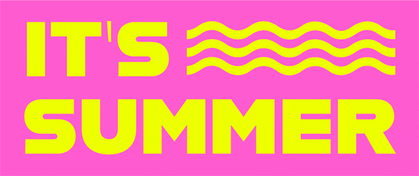 Summer August It's Summer Digital Art Design GIF