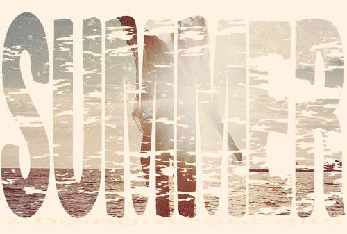 Summer August Photo Collage Summer Style GIF