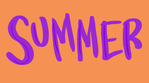Summer August Summer Theme Design GIF