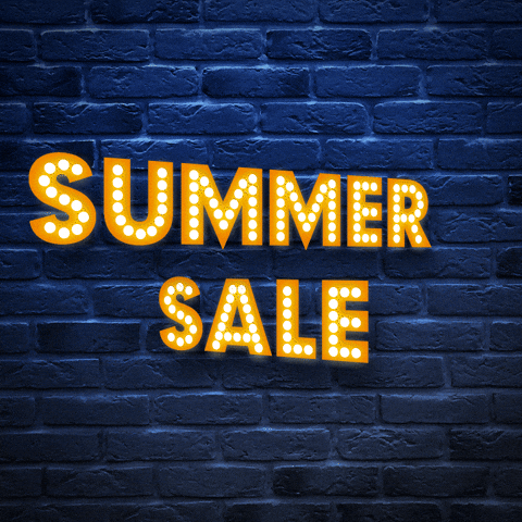Summer Sale Text Animation GIF