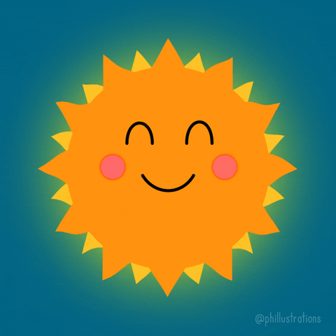 Summer Sun Solstice Energy GIF