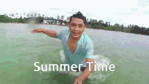 Summer Time Diving Time GIF