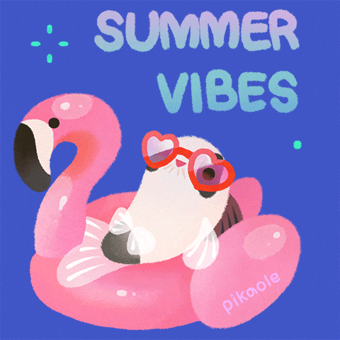 Summer Vibe July Blessings GIF