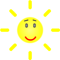 Sun Sunshine Sticker GIF