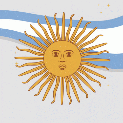 Sun with Face and Argentina
