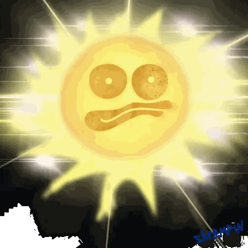 Sun with Smiley Face and Snappy