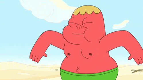 Sunburn Screaming Clarence Wendle GIF