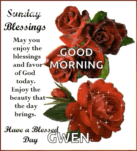 Sunday Blessings May You Enjoy the Blessings and Favor of God