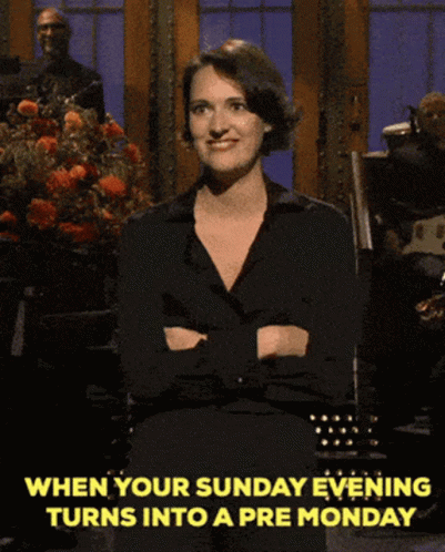 Sunday Evening Turns Into Pre Monday Meme GIF
