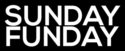 Sunday Funday Blinking Lights GIF