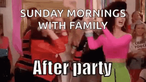 Sunday Morning After Party Meme GIF