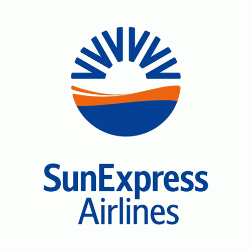 Sunexpress Airlines Bouncing Logo GIF
