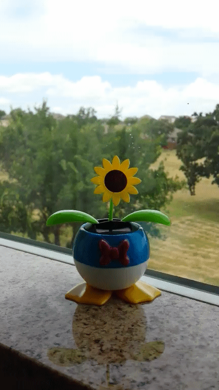 Sunflower Donald Duck Toy GIF