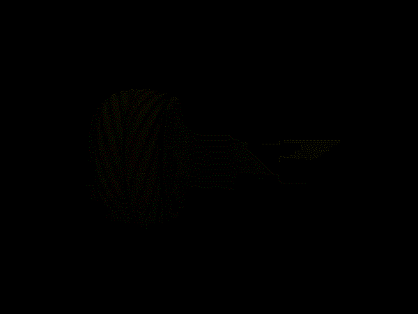 Sunflower In Space GIF